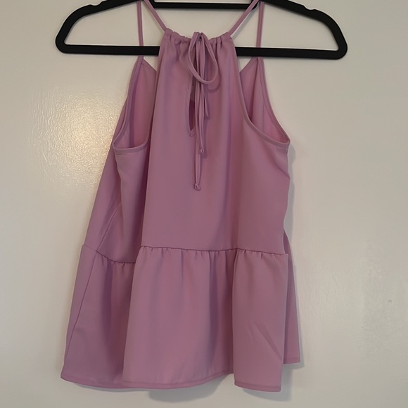 Olive & Oak Ruffle Spaghetti Strap Sleeveless Top size Small - Picture 5 of 8